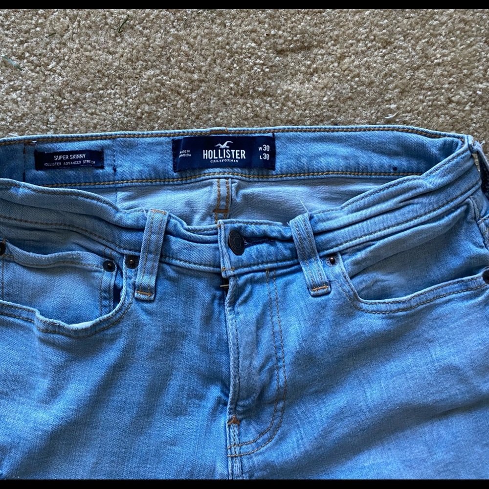 Hollister Mens Super Skinny jeans w30l30